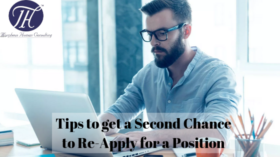 Tips to get a second chance