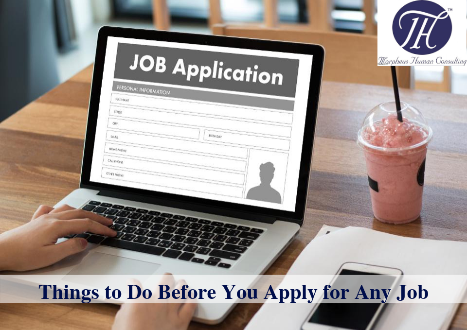 Things to Do Before You Apply for Any Job