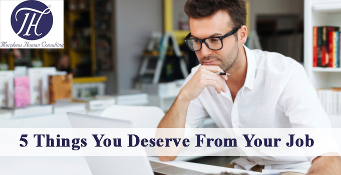 5 Things You Deserve From Your Job