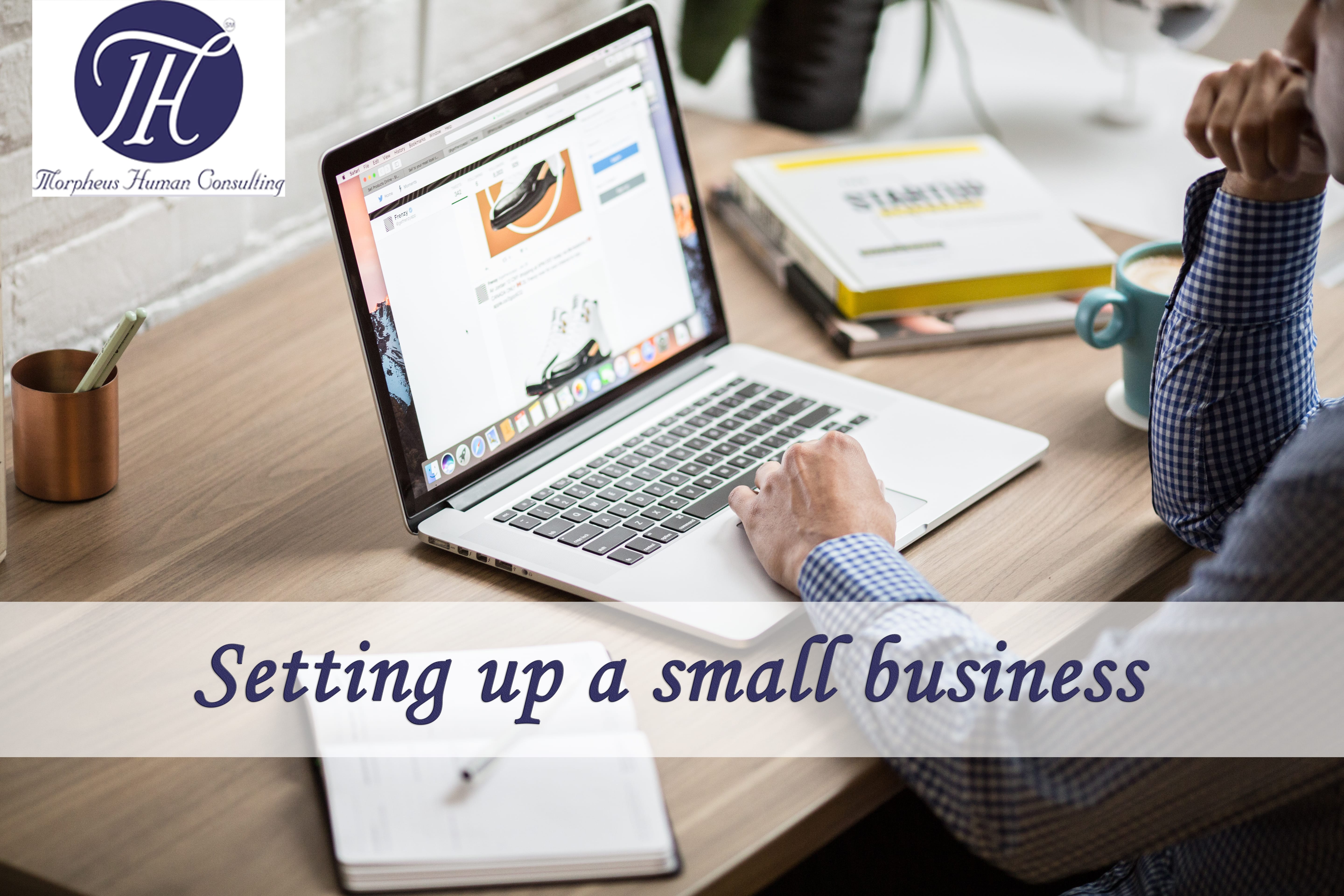 Setup a small business just in few steps